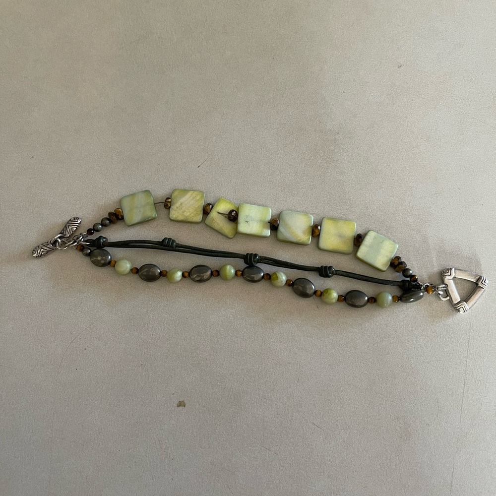 Silpada braclet, worn only a few times .